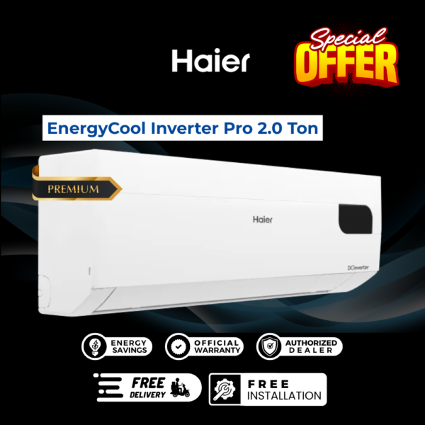 Haier 2 Ton EnergyCool Inverter AC-HSU-24EnergyCool:(INV)(TR)