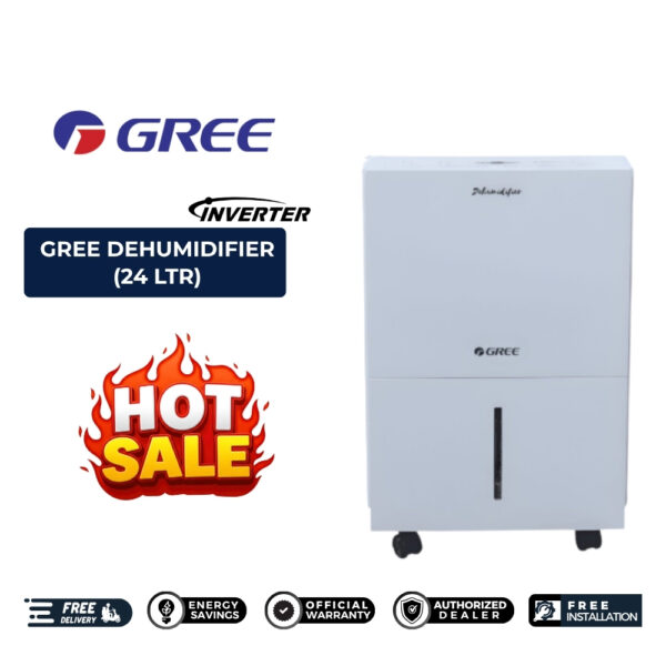 GREE DEHUMIDIFIER (24 LTR)