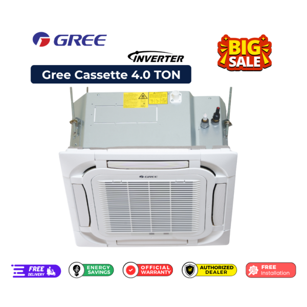Gree Cassette Type 4.0 TON INVERTER
