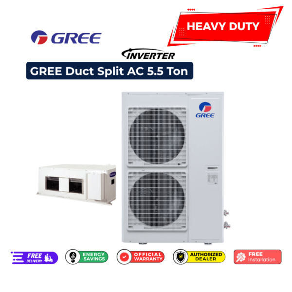 GREE Duct Split 5.5 TON