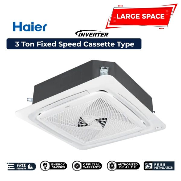 Haier 3 Ton Fixed Speed Cassette Type