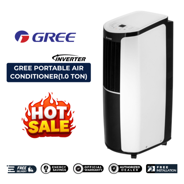 GREE PORTABLE AIR CONDITIONER(1.0 TON)